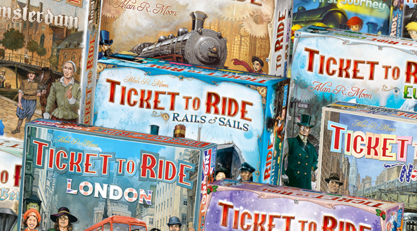 Ticket to Ride Board game